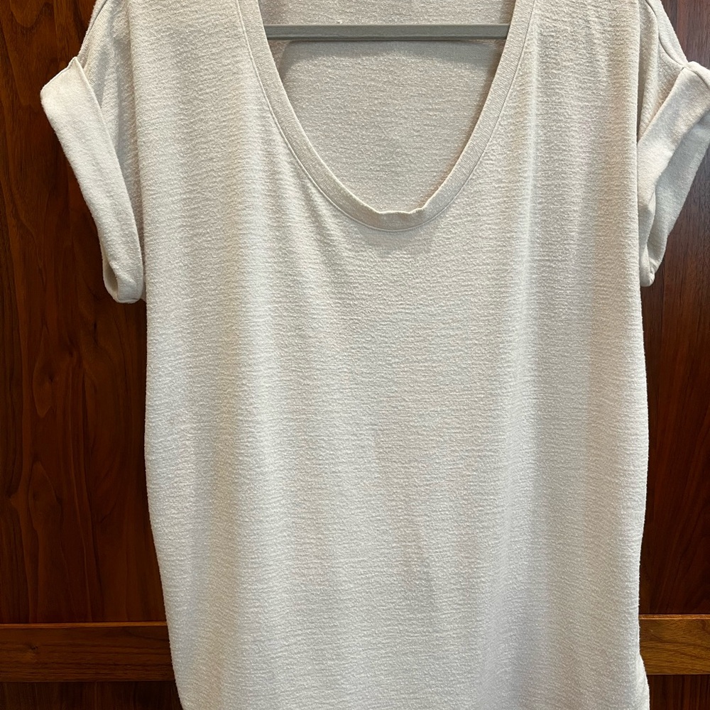 GAP White Short Sleeve Women's Tee